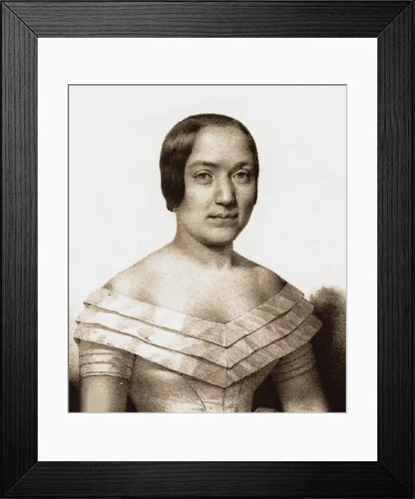 Framed Print : Portrait of the operatic soprano Marianna Barbieri-Nini (1818-1887), the first Lucrezia in I Due Fo Framed Print : Portrait of the operatic soprano Marianna Barbieri-Nini (1818-1887), the first Lucrezia in I Due Fo