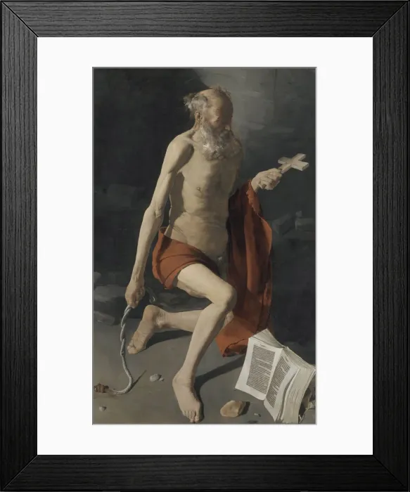 Framed Print : The Repentant Saint Jerome Framed Print : The Repentant Saint Jerome