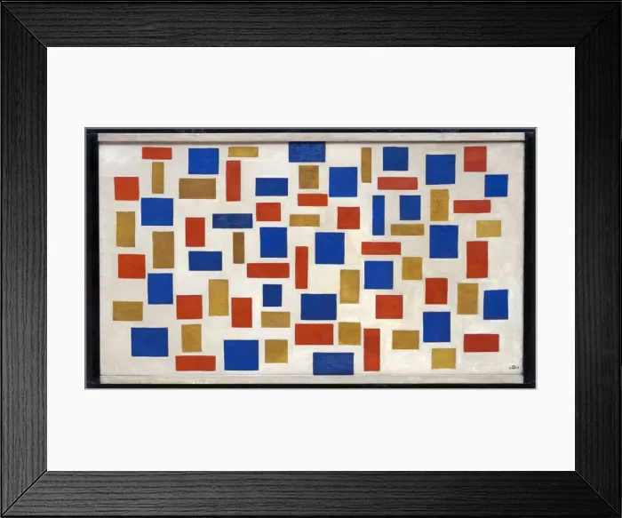 Framed Print : Composition XI (Kompositie XI), 1918 Framed Print : Composition XI (Kompositie XI), 1918