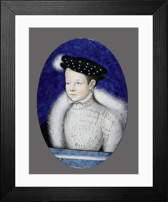 Framed Print : Portrait of future Francis II, King of France (1544-1560), ca 1553 Framed Print : Portrait of future Francis II, King of France (1544-1560), ca 1553
