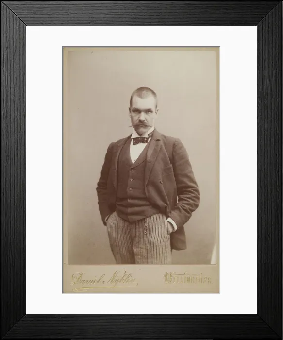 Framed Print : Akseli Gallen-Kallela, 1890 Framed Print : Akseli Gallen-Kallela, 1890