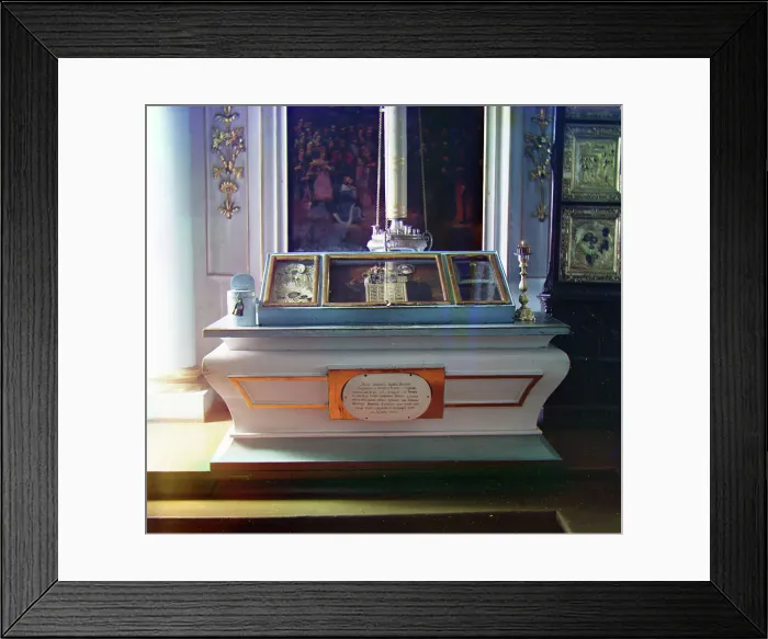 Framed Print : Shrine of Princesses Euphrosine of Staritsa and Juliana Dmitrievna Paletskaya at the Goritsy Monaste Framed Print : Shrine of Princesses Euphrosine of Staritsa and Juliana Dmitrievna Paletskaya at the Goritsy Monaste