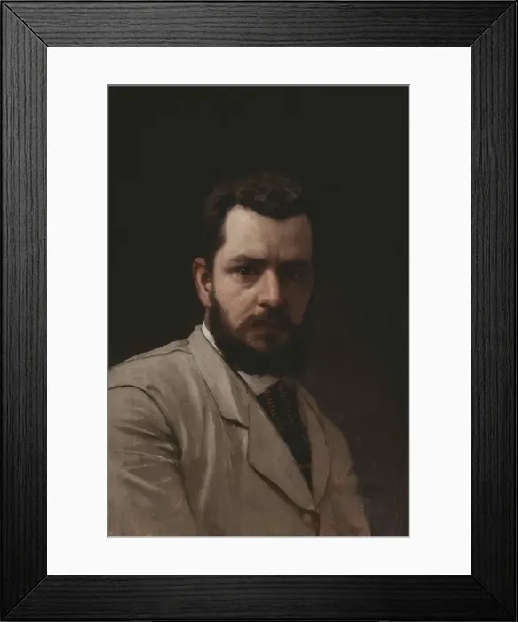 Framed Print : Self-Portrait, 1880s Framed Print : Self-Portrait, 1880s