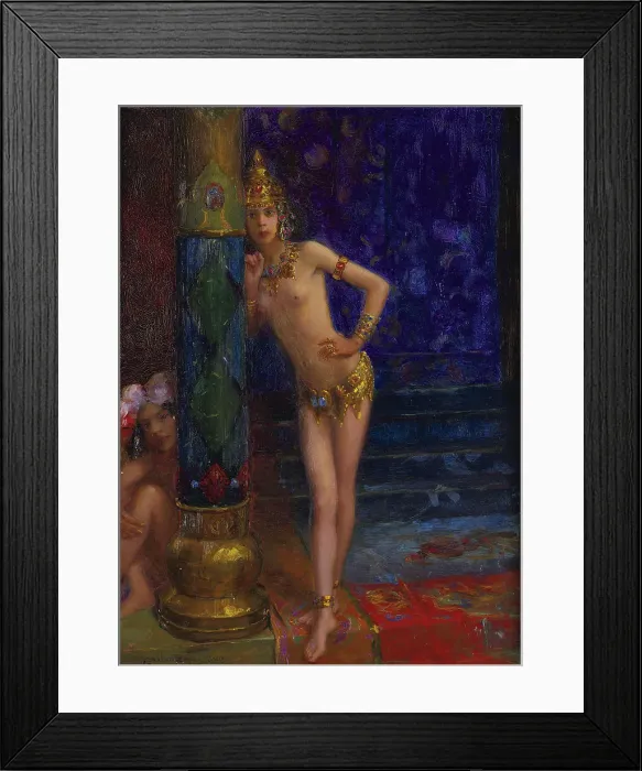 Framed Print : The far east ballerinas, 1910s Framed Print : The far east ballerinas, 1910s