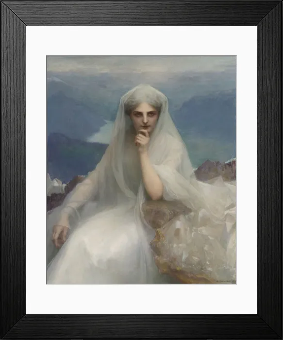 Framed Print : Sur les cimes (On The Summit), 1903 Framed Print : Sur les cimes (On The Summit), 1903