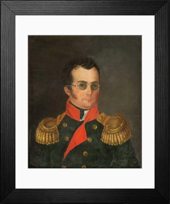 Framed Print : Portrait of General Pavel Sergeevich Lashkarev (1776-1857), 1830 Framed Print : Portrait of General Pavel Sergeevich Lashkarev (1776-1857), 1830