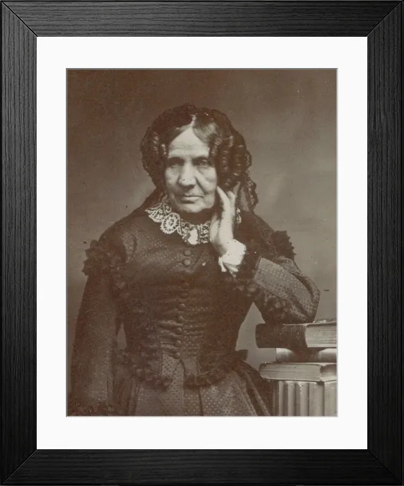 Framed Print : Portrait of Countess Sophie of Segur (1799-1874), nee Rostopchina, 1870s Framed Print : Portrait of Countess Sophie of Segur (1799-1874), nee Rostopchina, 1870s