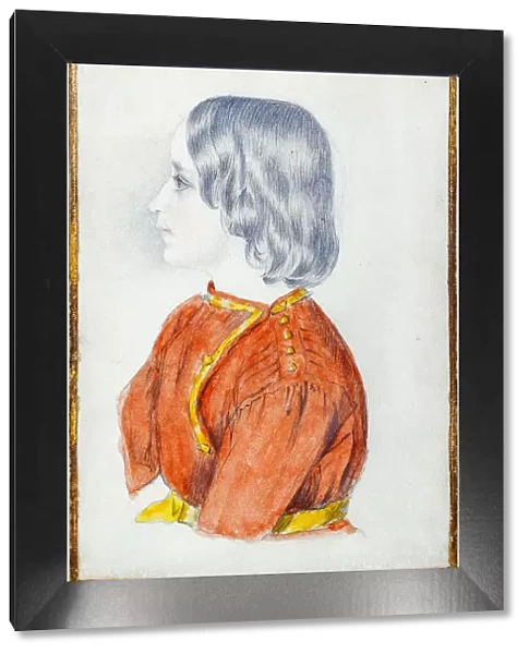 Portrait of Grigori Alexandrovich Pushkin (1835-1905), Son of the Poet, 1844