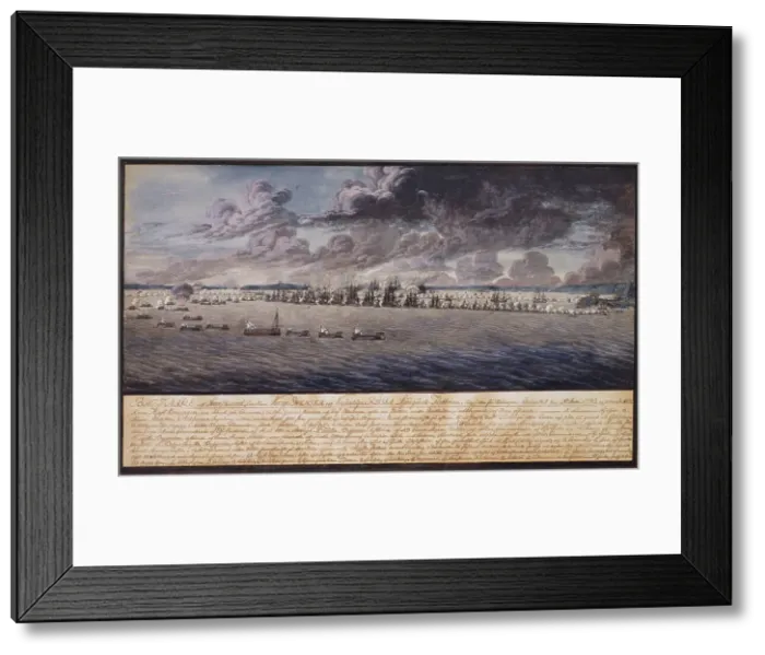 Framed Print : Second Russo-Swedish Battle of Svensksund on 10 July 1790, 1803 Framed Print : Second Russo-Swedish Battle of Svensksund on 10 July 1790, 1803