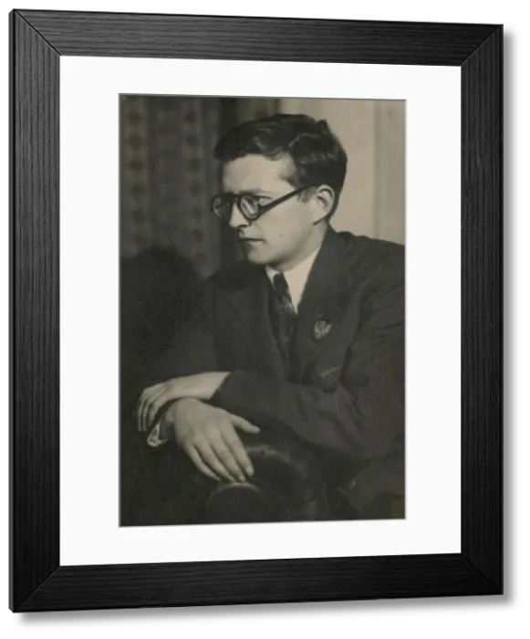 Framed Print : Portrait of the composer Dmitri Shostakovich (1906-1975), 1940 Framed Print : Portrait of the composer Dmitri Shostakovich (1906-1975), 1940