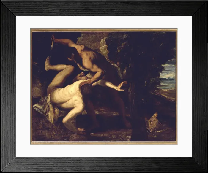 Framed Print : Cain and Abel