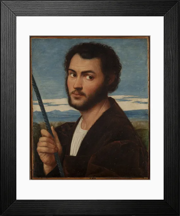 Framed Print : Portrait of a Man Framed Print : Portrait of a Man