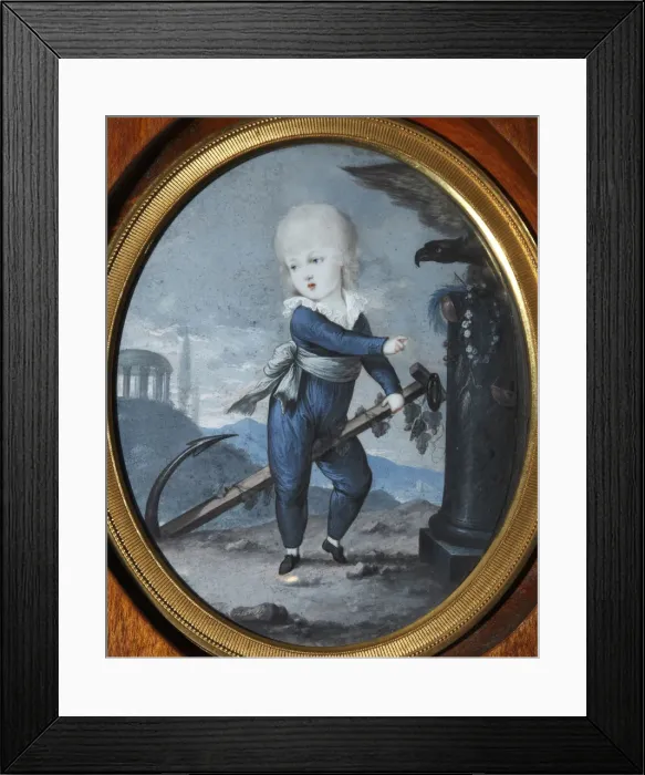 Framed Print : Portrait of a Boy Framed Print : Portrait of a Boy
