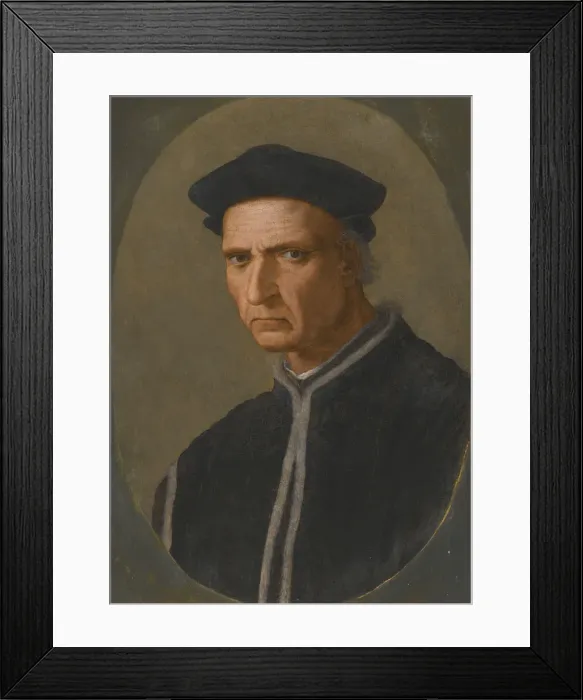 Framed Print : Portrait of Piero Soderini (1452-1522) Framed Print : Portrait of Piero Soderini (1452-1522)