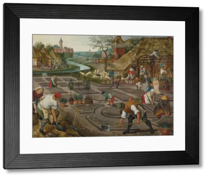 Framed Print : Spring. Private Collection Framed Print : Spring. Private Collection