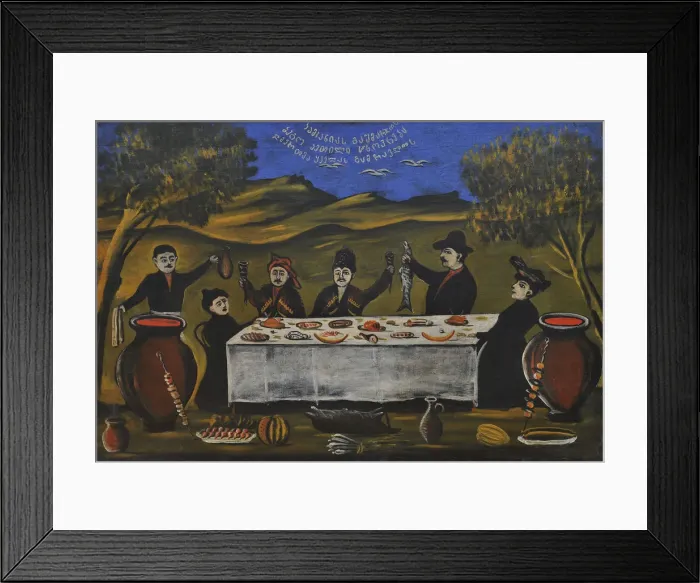 Framed Print : Family Picnic Framed Print : Family Picnic
