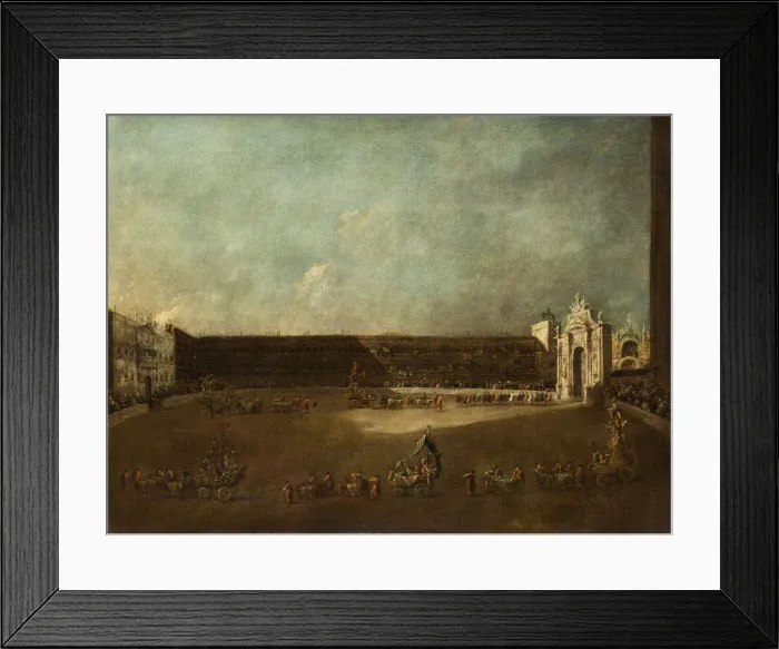 Framed Print : Carnival Parade in Piazza San Marco in Honour of the Conti Del Nord Framed Print : Carnival Parade in Piazza San Marco in Honour of the Conti Del Nord