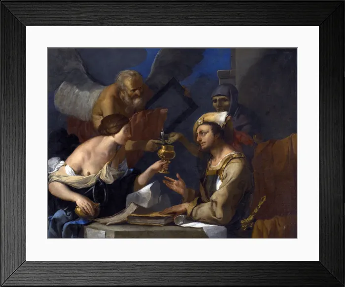Framed Print : Allegory of Time Framed Print : Allegory of Time