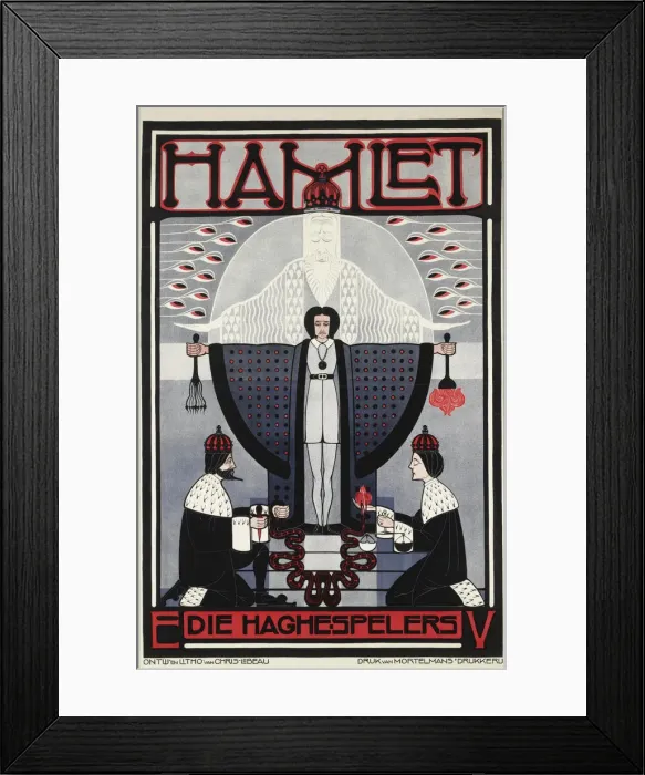 Framed Print : Hamlet. Private Collection Framed Print : Hamlet. Private Collection