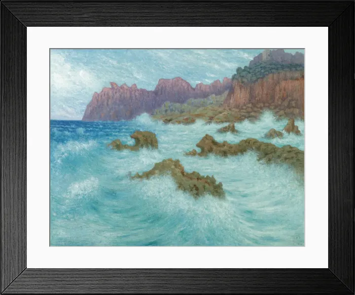 Framed Print : Storm at Cala San Vincente, Mallorca Framed Print : Storm at Cala San Vincente, Mallorca