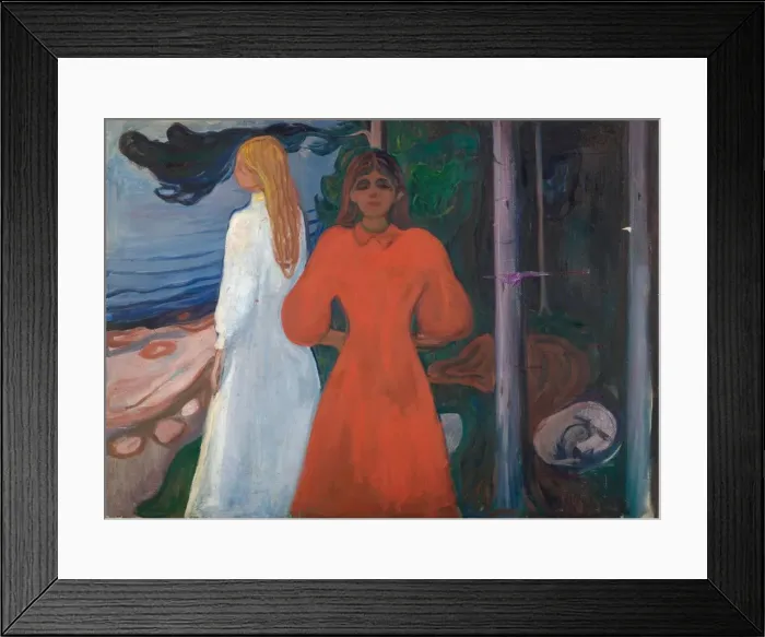 Framed Print : Red and White Framed Print : Red and White