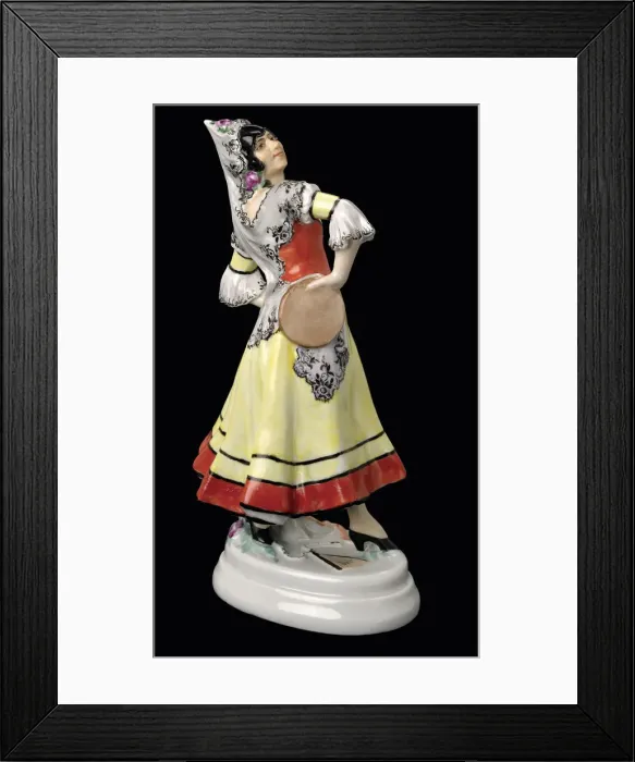 Framed Print : Spanish dance in the ballet Raymonda by A. Glazunov, 1921 Framed Print : Spanish dance in the ballet Raymonda by A. Glazunov, 1921