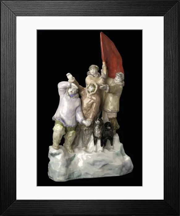 Framed Print : The Papanin Expedition, 1938 Framed Print : The Papanin Expedition, 1938