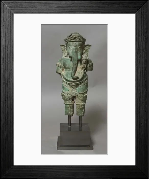 Framed Print : Ganesha, 12th century