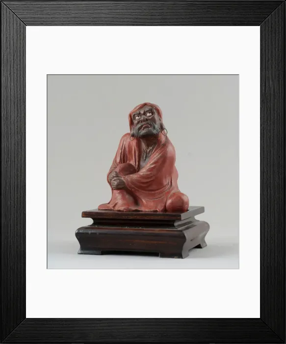 Framed Print : Bodhidharma, 19th century Framed Print : Bodhidharma, 19th century