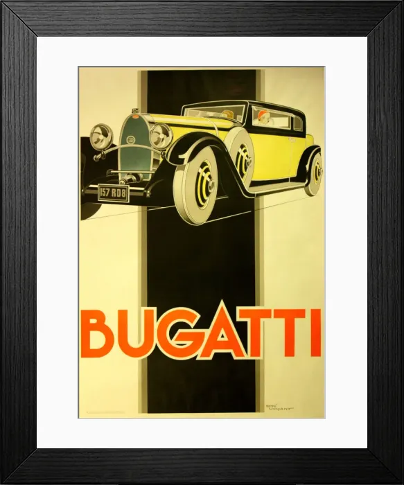 Framed Print : Bugatti, 1930 Framed Print : Bugatti, 1930