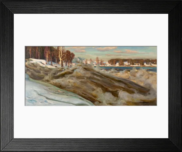 Framed Print : Vallinkoski, 1914 Framed Print : Vallinkoski, 1914