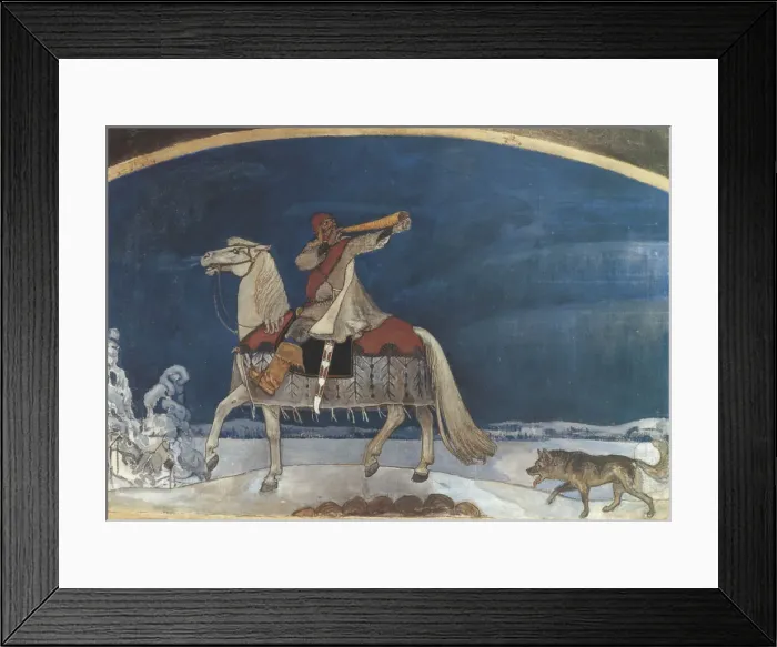 Framed Print : Kullervo Rides to War, 1901 Framed Print : Kullervo Rides to War, 1901