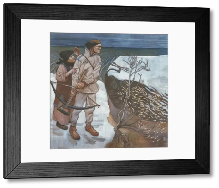 Framed Print : Joukahainens Revenge, 1897 Framed Print : Joukahainens Revenge, 1897