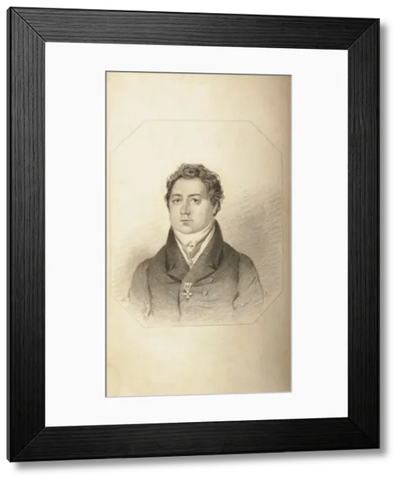 Framed Print : Alexander Efimovich Izmaylov (1779-1831) Framed Print : Alexander Efimovich Izmaylov (1779-1831)