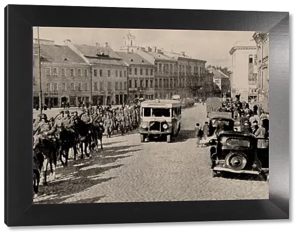 The Soviet Red Army in Vilnius, 1940, 1940