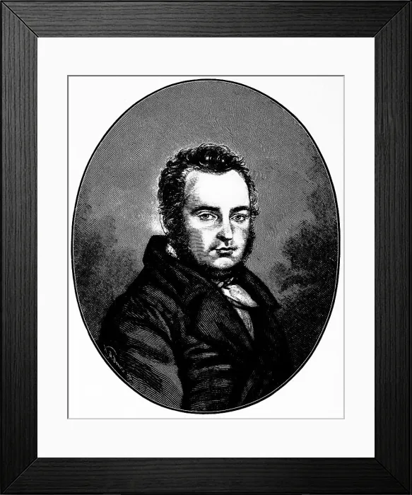 Framed Print : Sergey Nikolayevich Glinka (1776-1847) Framed Print : Sergey Nikolayevich Glinka (1776-1847)