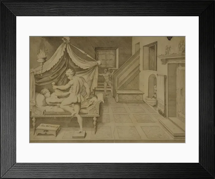 Framed Print : Tarquinius and Lucretia, 16th century Framed Print : Tarquinius and Lucretia, 16th century