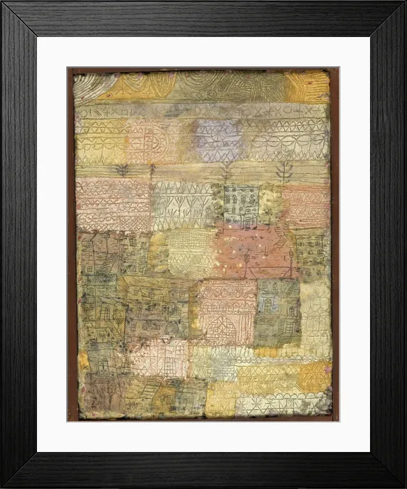 Framed Print : Villas florentines, 1926 Framed Print : Villas florentines, 1926