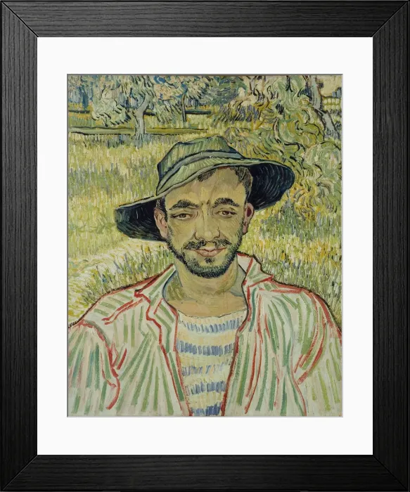 Framed Print : The Gardener (Young Peasant), 1889 Framed Print : The Gardener (Young Peasant), 1889