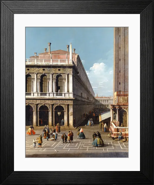 Framed Print : Piazza San Marco, 1753 Framed Print : Piazza San Marco, 1753