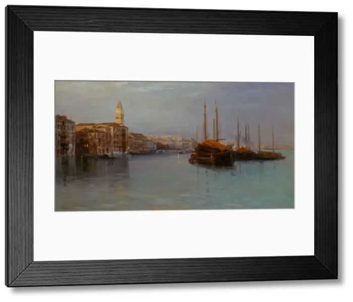 Framed Print : Canal Grande, 1899-1905 Framed Print : Canal Grande, 1899-1905