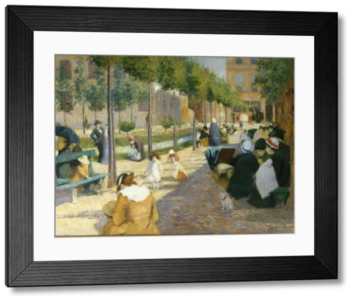Framed Print : Place d Anvers, 1880 Framed Print : Place d Anvers, 1880