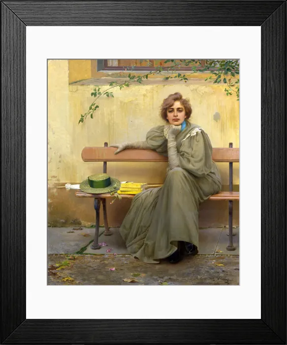 Framed Print : Dreams, 1896 Framed Print : Dreams, 1896