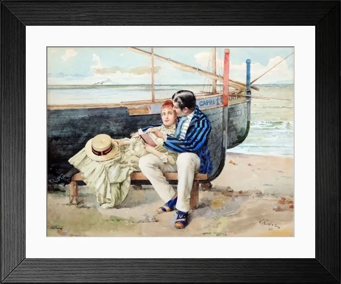 Framed Print : Honeymoon, 1885 Framed Print : Honeymoon, 1885