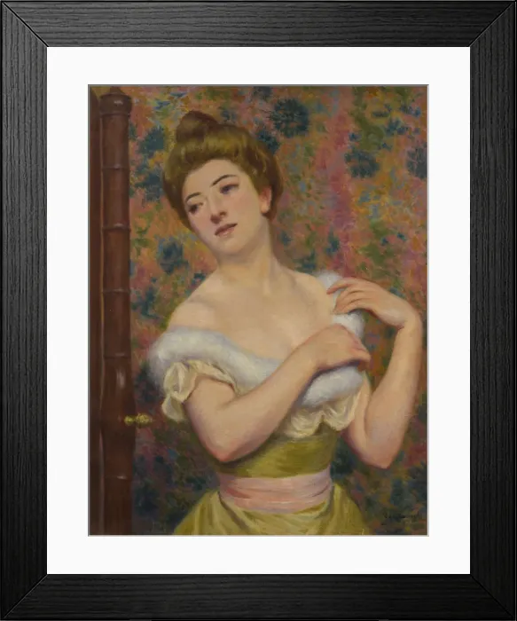 Framed Print : Woman Before a Mirror Framed Print : Woman Before a Mirror