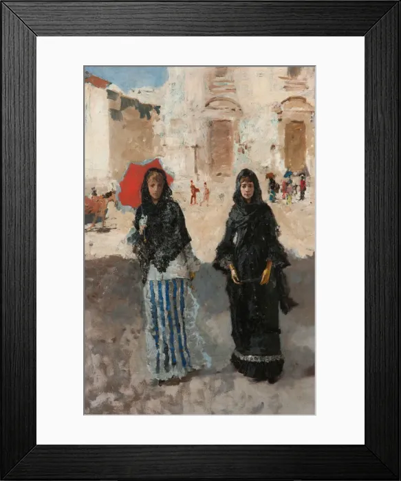 Framed Print : Leaving the Church, 1870 Framed Print : Leaving the Church, 1870