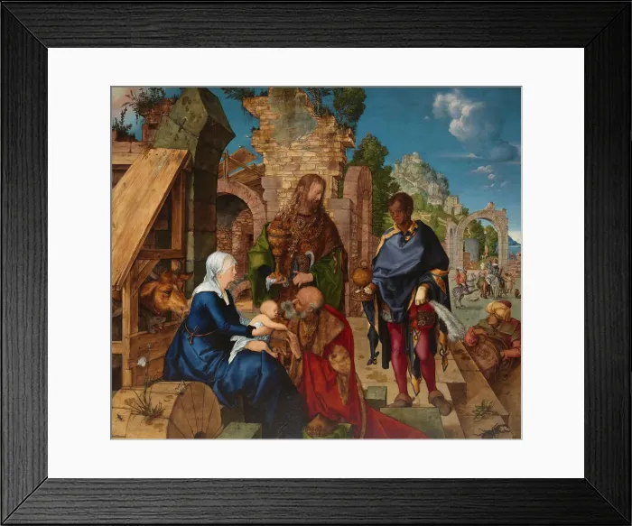 Framed Print : The Adoration of the Magi, 1504 Framed Print : The Adoration of the Magi, 1504