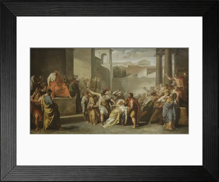 Framed Print : The Death of Verginia, 1804-1815 Framed Print : The Death of Verginia, 1804-1815