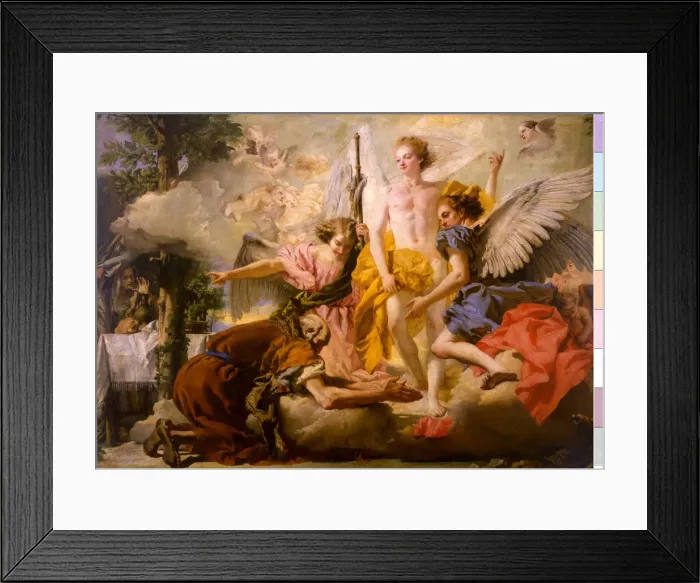 Framed Print : Abraham and the Three Angels Framed Print : Abraham and the Three Angels
