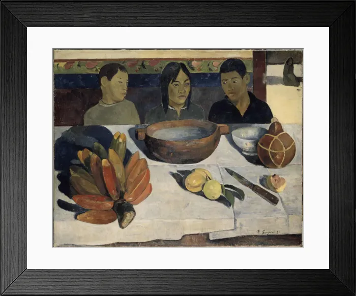 Framed Print : The Meal, or Bananas, 1891 Framed Print : The Meal, or Bananas, 1891